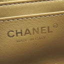 シャネル CHANEL ミニマトラッセ チェーンショルダー ブラック ラムスキン ショルダーバッグ ゴールド金具 黒 ココマーク ココボール