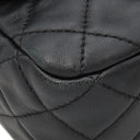 シャネル CHANEL ミニマトラッセ チェーンショルダー ブラック ラムスキン ショルダーバッグ ゴールド金具 黒 ココマーク ココボール