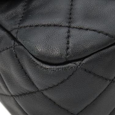 シャネル CHANEL ミニマトラッセ チェーンショルダー ブラック ラムスキン ショルダーバッグ ゴールド金具 黒 ココマーク ココボール