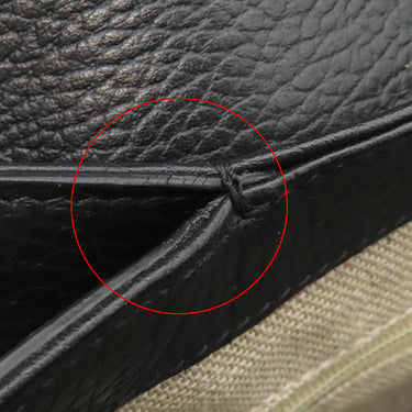 グッチ GUCCI インターロッキングG チェーンショルダー 510302 ブラック レザー 2WAYバッグ ゴールド金具 黒 ハンドバッグ ショルダー アウトレット品