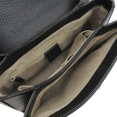 グッチ GUCCI インターロッキングG チェーンショルダー 510302 ブラック レザー 2WAYバッグ ゴールド金具 黒 ハンドバッグ ショルダー アウトレット品