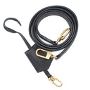 ルイヴィトン LOUIS VUITTON ポンヌフ ミニ M41743 モノグラムアンプラント レザー モノグラムアンプラント 2WAYバッグ ゴールド金具 黒 ハンドバッグ ショルダー