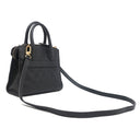 ルイヴィトン LOUIS VUITTON ポンヌフ ミニ M41743 モノグラムアンプラント レザー モノグラムアンプラント 2WAYバッグ ゴールド金具 黒 ハンドバッグ ショルダー