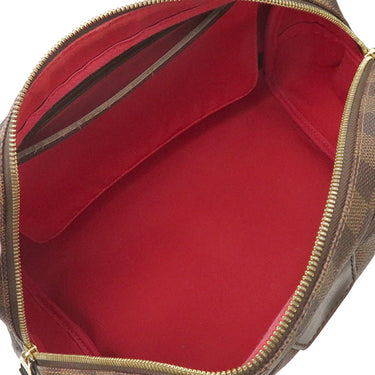 ルイヴィトン LOUIS VUITTON リヴィントン PM N41157 ダミエエベヌ ダミエキャンバス ショルダーバッグ ゴールド金具 茶 肩掛け