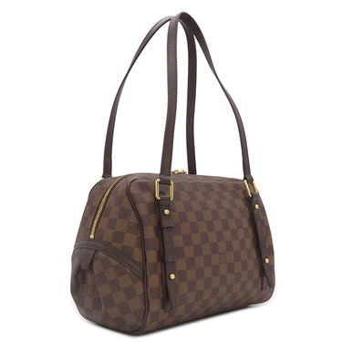 ルイヴィトン LOUIS VUITTON リヴィントン PM N41157 ダミエエベヌ ダミエキャンバス ショルダーバッグ ゴールド金具 茶 肩掛け