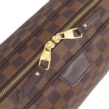 ルイヴィトン LOUIS VUITTON リヴィントン PM N41157 ダミエエベヌ ダミエキャンバス ショルダーバッグ ゴールド金具 茶 肩掛け