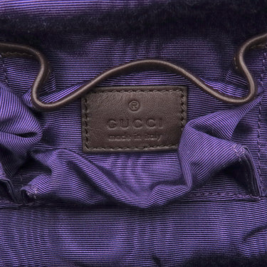 グッチ GUCCI ヴィルゴ GG 726428 ブラウン レザー スウェード 2WAYバッグ ゴールド金具 茶 シェリーライン がま口バッグ Virgo