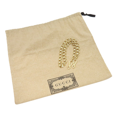 グッチ GUCCI ヴィルゴ GG 726428 ブラウン レザー スウェード 2WAYバッグ ゴールド金具 茶 シェリーライン がま口バッグ Virgo