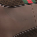グッチ GUCCI ヴィルゴ GG 726428 ブラウン レザー スウェード 2WAYバッグ ゴールド金具 茶 シェリーライン がま口バッグ Virgo