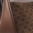 グッチ GUCCI ヴィルゴ GG 726428 ブラウン レザー スウェード 2WAYバッグ ゴールド金具 茶 シェリーライン がま口バッグ Virgo