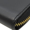 ミュウミュウ MIU MIU リボン付き キーケース 2B61 ブラック カーフ キーケース ゴールド金具 黒 ピンク 小銭入れ