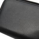 ミュウミュウ MIU MIU リボン付き キーケース 2B61 ブラック カーフ キーケース ゴールド金具 黒 ピンク 小銭入れ