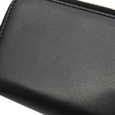 ミュウミュウ MIU MIU リボン付き キーケース 2B61 ブラック カーフ キーケース ゴールド金具 黒 ピンク 小銭入れ