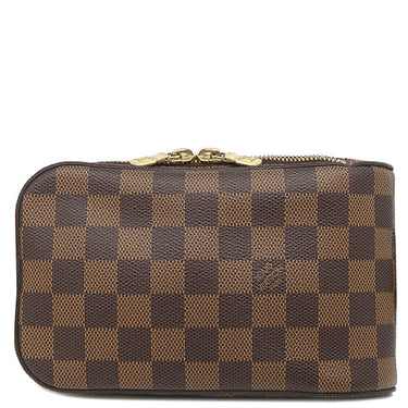 ルイヴィトン LOUIS VUITTON ジェロニモス N51994 ダミエエベヌ ダミエキャンバス ボディバッグ ゴールド金具 ウエストバッグ 旧型