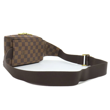 ルイヴィトン LOUIS VUITTON ジェロニモス N51994 ダミエエベヌ ダミエキャンバス ボディバッグ ゴールド金具 ウエストバッグ 旧型