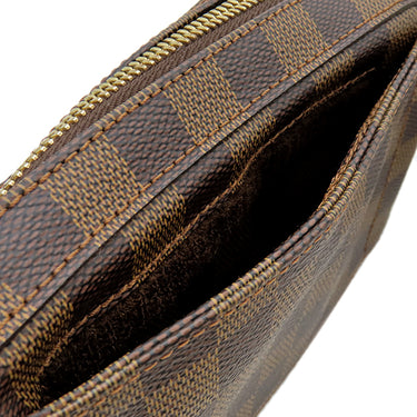 ルイヴィトン LOUIS VUITTON ジェロニモス N51994 ダミエエベヌ ダミエキャンバス ボディバッグ ゴールド金具 ウエストバッグ 旧型