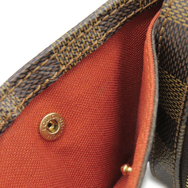 ルイヴィトン LOUIS VUITTON ジェロニモス N51994 ダミエエベヌ ダミエキャンバス ボディバッグ ゴールド金具 ウエストバッグ 旧型