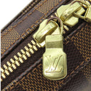 ルイヴィトン LOUIS VUITTON ジェロニモス N51994 ダミエエベヌ ダミエキャンバス ボディバッグ ゴールド金具 ウエストバッグ 旧型