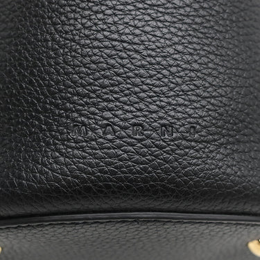 マルニ MARNI パニエ SCMP0067U0 ブラック カーフ 2WAYバッグ ゴールド金具 黒 ハンドバッグ ショルダーバッグ