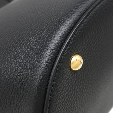 マルニ MARNI パニエ SCMP0067U0 ブラック カーフ 2WAYバッグ ゴールド金具 黒 ハンドバッグ ショルダーバッグ