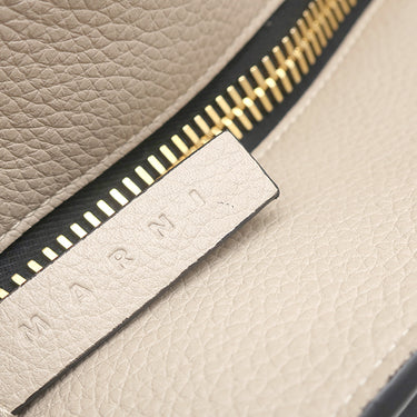 マルニ MARNI パニエ SCMP0067U0 ブラック カーフ 2WAYバッグ ゴールド金具 黒 ハンドバッグ ショルダーバッグ