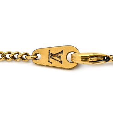 ルイヴィトン LOUIS VUITTON LVトゥイッグ ペンダント MP2456 ゴールド GP ネックレス ヴィンテージ金具 ゴールド金具 小枝 木 ロゴ
