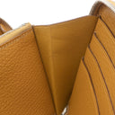 エルメス HERMES アザップロング クラシック キャラメル トゴ 長財布 シルバー金具 茶 ラウンドファスナー