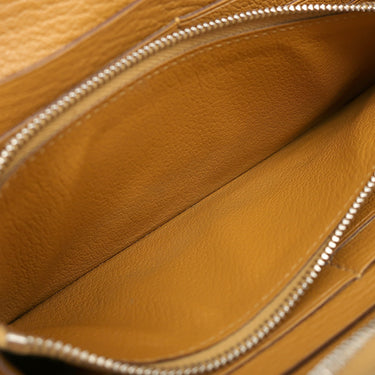 エルメス HERMES アザップロング クラシック キャラメル トゴ 長財布 シルバー金具 茶 ラウンドファスナー