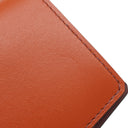 エルメス HERMES マンハッタン コイン カードケース オレンジ系×ボルドー系 ボックスカーフ ヴォースイフト 二つ折り財布 シルバー金具 コンパクト財布 コインケース バイカラー ソルド品