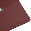 エルメス HERMES マンハッタン コイン カードケース オレンジ系×ボルドー系 ボックスカーフ ヴォースイフト 二つ折り財布 シルバー金具 コンパクト財布 コインケース バイカラー ソルド品