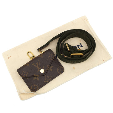 ルイヴィトン LOUIS VUITTON ミルティ ポシェット フェリシー M80091 モノグラム モノグラムキャンバス ショルダーバッグ ゴールド金具 緑 カーキ