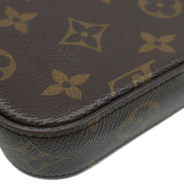 ルイヴィトン LOUIS VUITTON ミルティ ポシェット フェリシー M80091 モノグラム モノグラムキャンバス ショルダーバッグ ゴールド金具 緑 カーキ