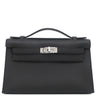 エルメス HERMES ポシェットケリー ブラック スイフト ハンドバッグ シルバー金具 新品 未使用 黒 ミニバッグ