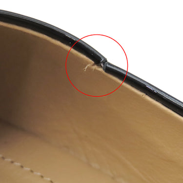 サルヴァトーレ・フェラガモ Salvatore Ferragamo ヴァリナ 1A181 574556 ブラック エナメル #6.5 パンプス ゴールド金具 黒 パテントレザー ヴァラ リボン