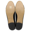 サルヴァトーレ・フェラガモ Salvatore Ferragamo ヴァリナ 1A181 574556 ブラック エナメル #6.5 パンプス ゴールド金具 黒 パテントレザー ヴァラ リボン