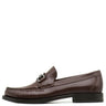 フェラガモ FERRAGAMO FORT ガンチーニ 0762690 ココアブラウン カーフ 8 1/2 ローファー 茶