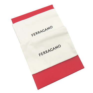 フェラガモ FERRAGAMO FORT ガンチーニ 0762690 ココアブラウン カーフ 8 1/2 ローファー 茶