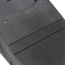 フェラガモ FERRAGAMO FORT ガンチーニ 0762695 ブラック レザー カウハイド 7 1/2 ローファー シルバー金具 黒