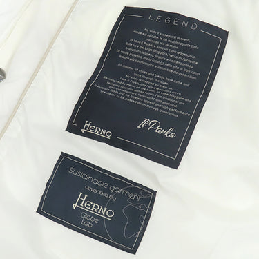 ヘルノ HERNO LEGEND レジェンド ダウン パーカー PI003ULE-M02 ホワイト ナイロン ダウン フェザー #44 ダウンジャケット 白 アウター