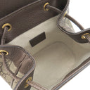 グッチ GUCCI オフィディア ミニ バックパック 795221 ベージュ×エボニー GGスプリームキャンバス リュック・デイパック ゴールド金具 茶