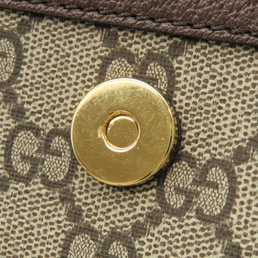 グッチ GUCCI オフィディア ミニ バックパック 795221 ベージュ×エボニー GGスプリームキャンバス リュック・デイパック ゴールド金具 茶