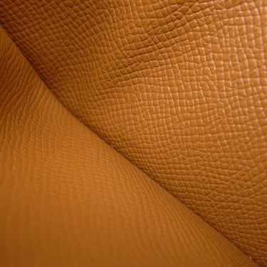 エルメス HERMES ケリーウォレット ロング ゴールド ヴォーエプソン 長財布 シルバー金具 茶