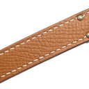 エルメス HERMES ケリーウォレット ロング ゴールド ヴォーエプソン 長財布 シルバー金具 茶