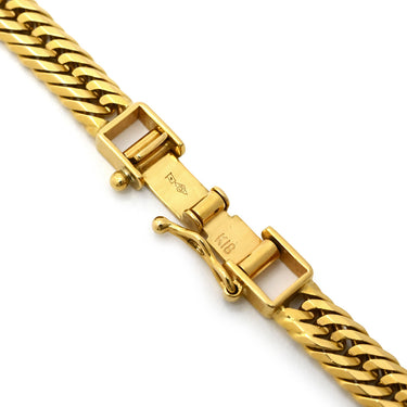 喜平 KIHEI K18 18金 50.3cm 30.5g 12面 トリプル イエローゴールド K18YG ネックレス 造幣局検定マーク ※ショッピングローン対応していません