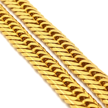 喜平 KIHEI K18 18金 50cm 80.5g 16面 トリプル イエローゴールド K18YG ネックレス 造幣局検定マーク ※ショッピングローン対応していません