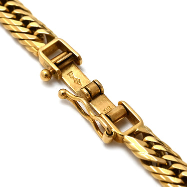 喜平 KIHEI K18 18金 50cm 30.5g 16面 トリプル イエローゴールド K18YG ネックレス 造幣局検定マーク ※ショッピングローン対応していません