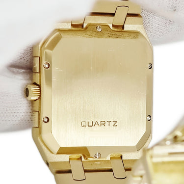 腕時計 オーデマピゲ AUDEMARS PIGUET ロイヤルオーク 6014BA クオーツ メンズ メーカー電池交換済 純正ダイヤ K18YG無垢 ヴィンテージ 希少