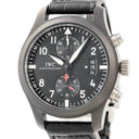 腕時計 IWC IWC パイロットウォッチ クロノグラフ トップガン IW388001 自動巻き メンズ ブラック デイデイト 限定