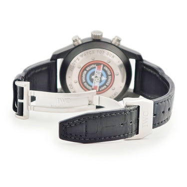 腕時計 IWC IWC パイロットウォッチ クロノグラフ トップガン IW388001 自動巻き メンズ ブラック デイデイト 限定