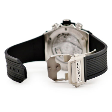 腕時計 ウブロ HUBLOT ビッグバン ウニコ チタニウム 441.NX.1170.RX.1104 自動巻き メンズ 純正ダイヤ マットブラックスケルトン